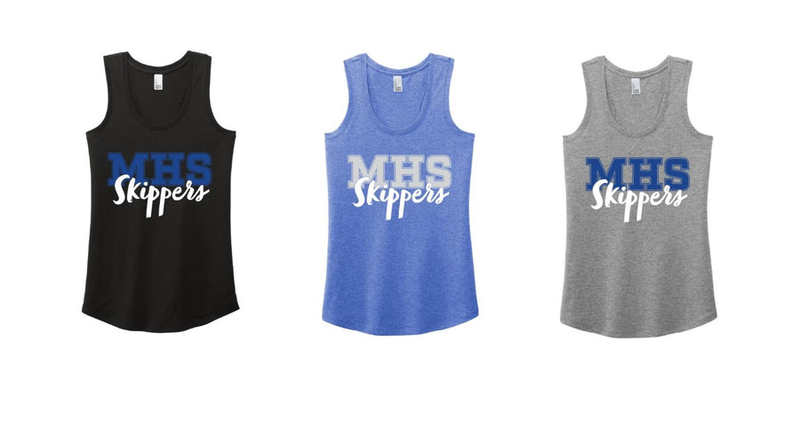 MHS Skippers Women's Racerback Tank MHS Spiritwear - Third Coast Soccer