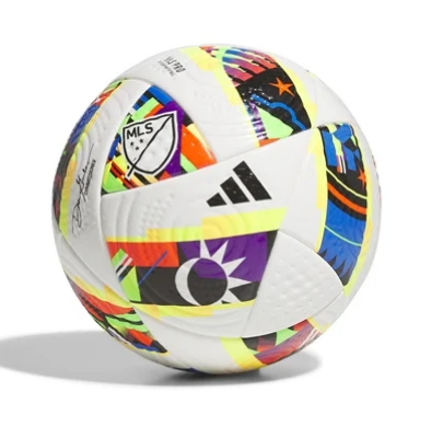 adidas MLS Pro Ball 2024 - White/Black/Solar Gold Equipment   - Third Coast Soccer