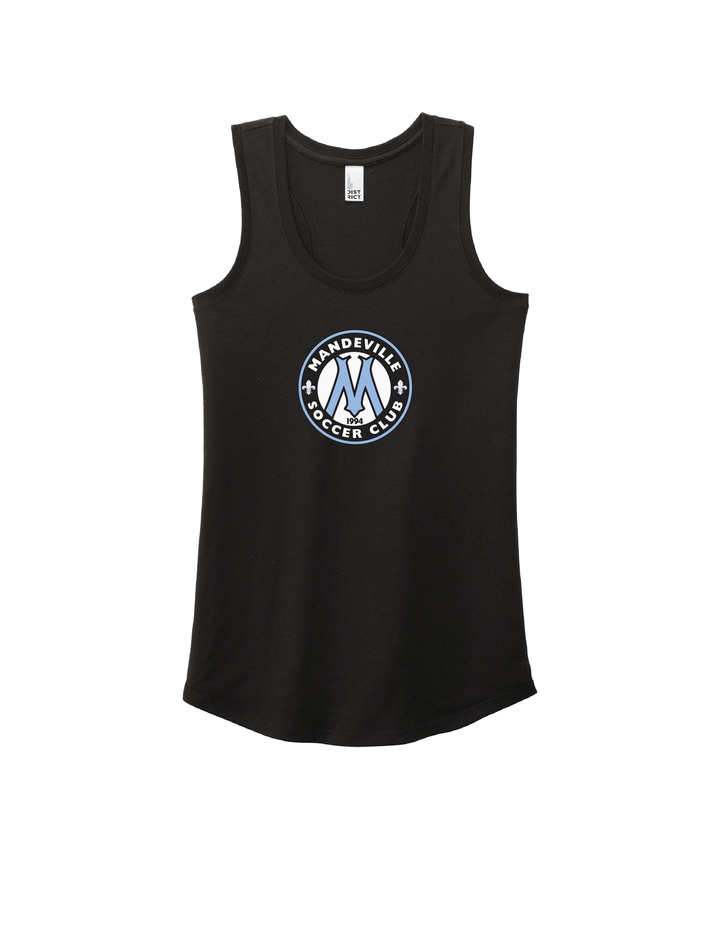 MSC Women's Logo Racerback Tank MSC Spiritwear Black Womens Small - Third Coast Soccer