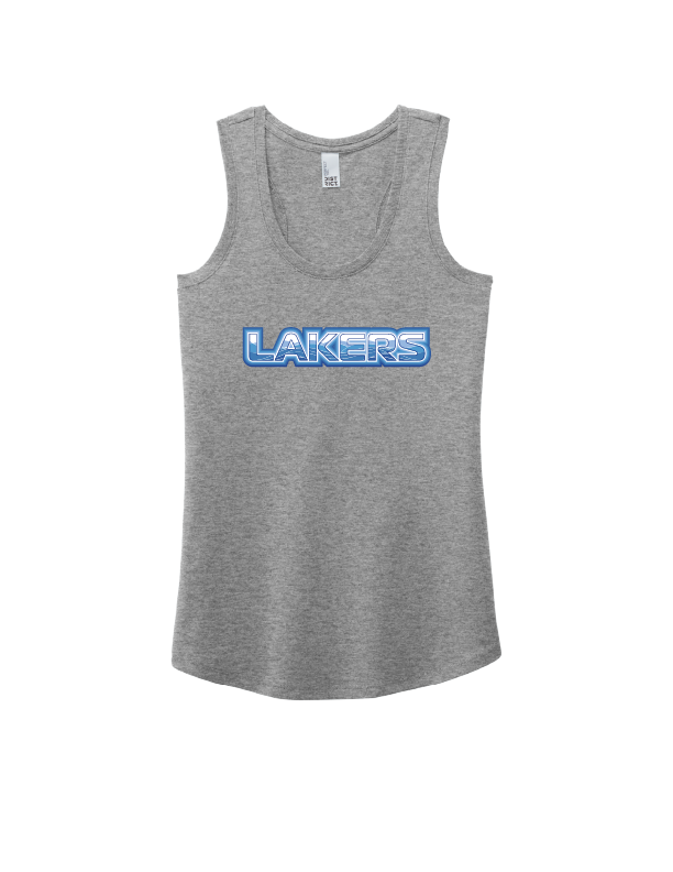 MSC Women's Lakers Racerback Tank MSC Spiritwear Grey Frost Womens Small - Third Coast Soccer