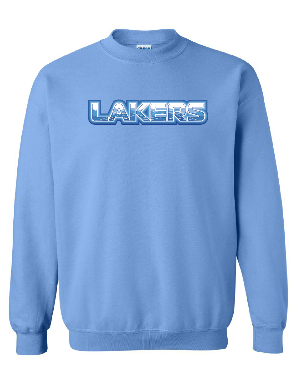 MSC Lakers Crewneck Sweatshirt MSC Spiritwear Light Blue Youth Small - Third Coast Soccer