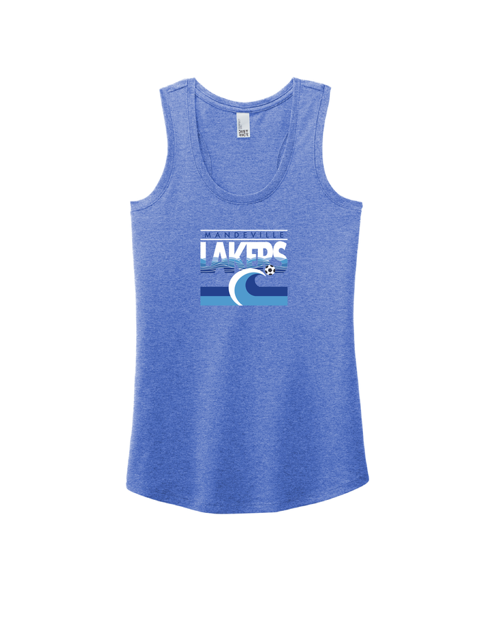 MSC Women's Retro Racerback Tank MSC Spiritwear Royal Frost Womens Small - Third Coast Soccer