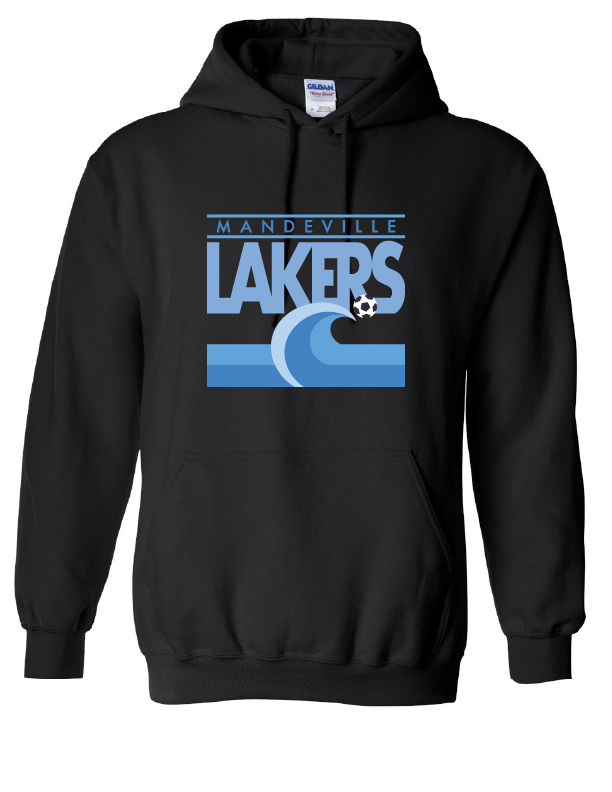 MSC Retro Hooded Sweatshirt MSC Spiritwear Black Mens Small - Third Coast Soccer