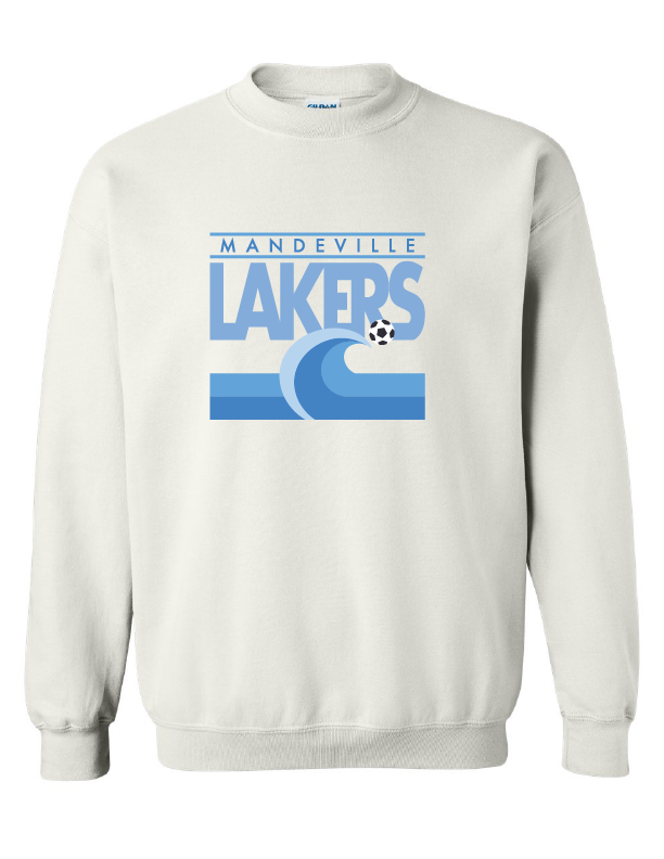 MSC Retro Crewneck Sweatshirt MSC Spiritwear White Youth Small - Third Coast Soccer
