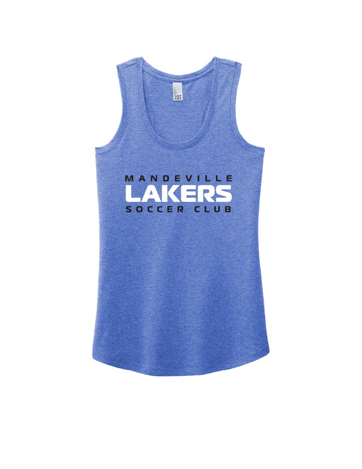 MSC Women's Stack Racerback Tank MSC Spiritwear Royal Frost Womens Small - Third Coast Soccer