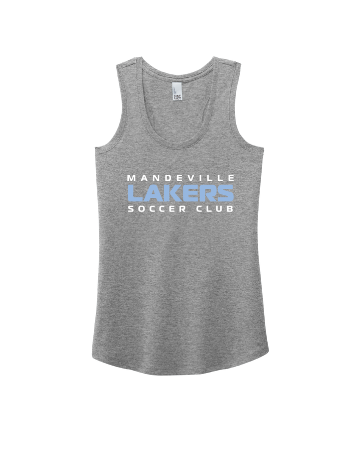 MSC Women's Stack Racerback Tank MSC Spiritwear Grey Frost Womens Small - Third Coast Soccer