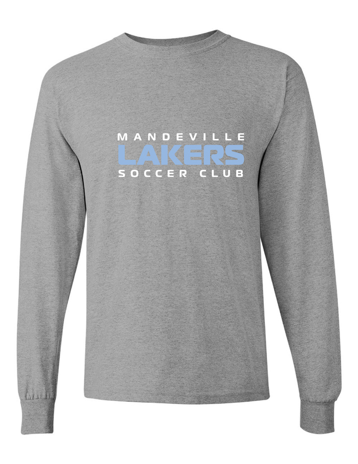 MSC Stack Long-Sleeve T-Shirt MSC Spiritwear Sport Grey Youth Small - Third Coast Soccer