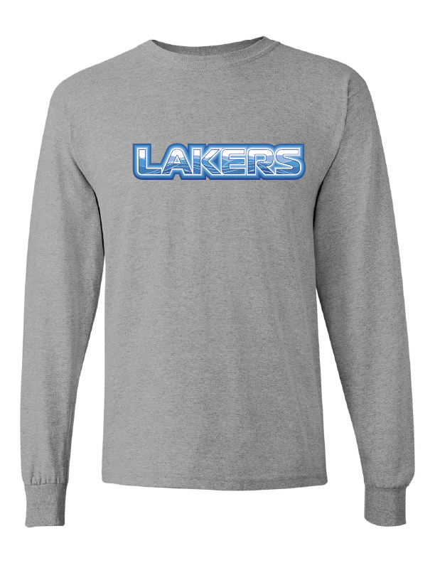 MSC Lakers Long-Sleeve T-Shirt MSC Spiritwear Sport Grey Youth Small - Third Coast Soccer