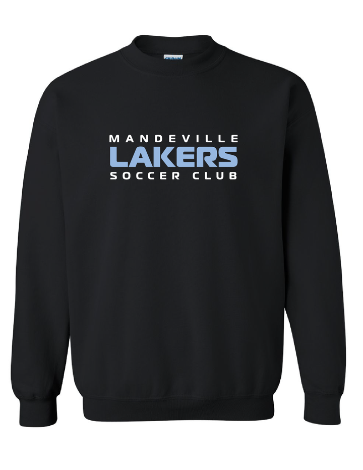 MSC Stack Crewneck Sweatshirt MSC Spiritwear Black Youth Small - Third Coast Soccer