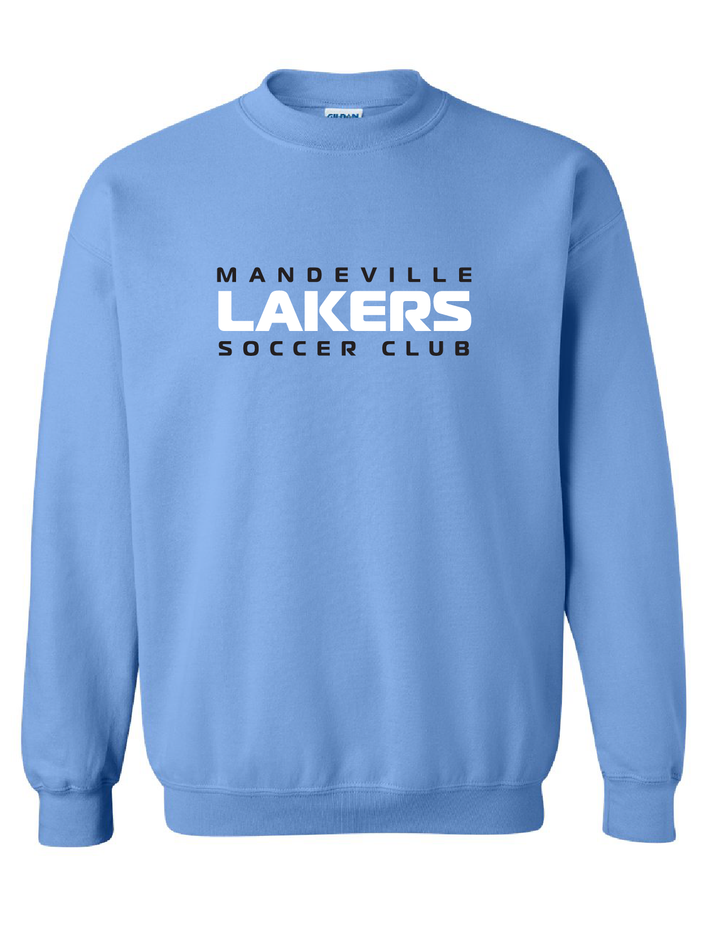 MSC Stack Crewneck Sweatshirt MSC Spiritwear Light Blue Youth Small - Third Coast Soccer