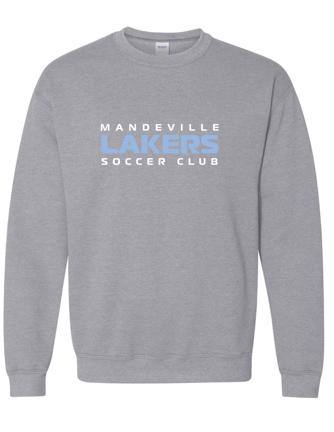 MSC Stack Crewneck Sweatshirt MSC Spiritwear Sport Grey Youth Small - Third Coast Soccer