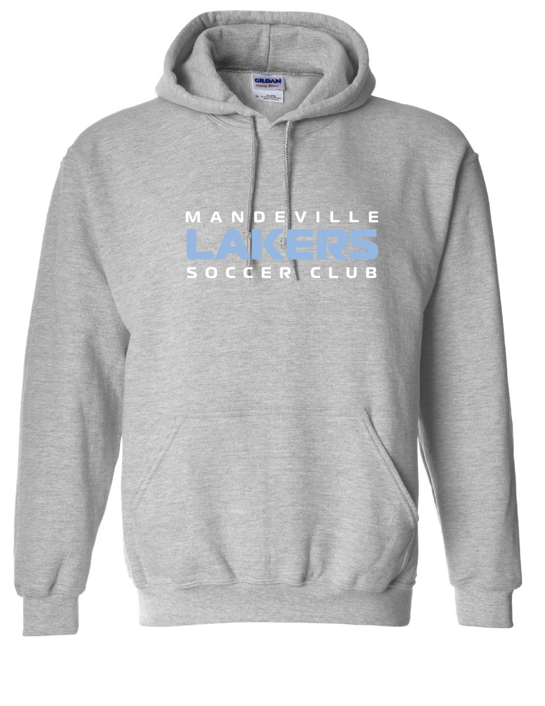 MSC Stack Hooded Sweatshirt MSC Spiritwear Sport Grey Mens Small - Third Coast Soccer