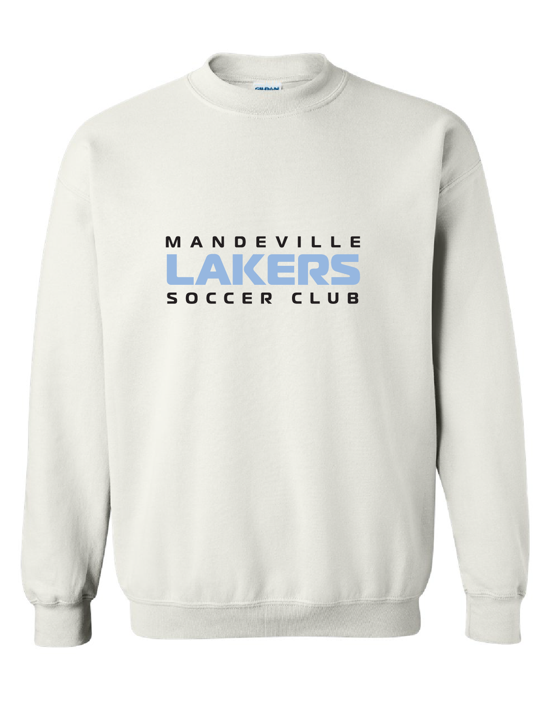 MSC Stack Crewneck Sweatshirt MSC Spiritwear White Youth Small - Third Coast Soccer