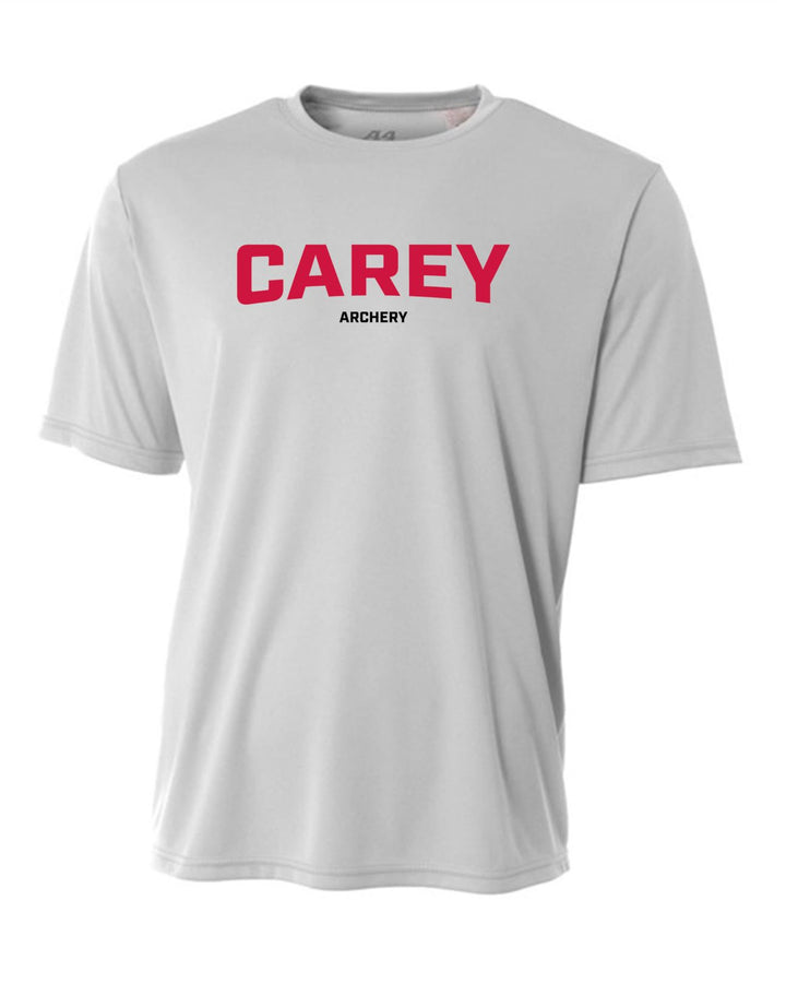WCU Archery Men's Short-Sleeve Performance Shirt WCU Archery Silver Carey - Third Coast Soccer
