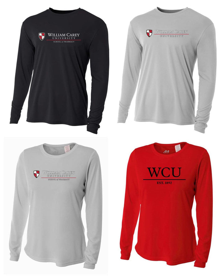 WCU School Of Pharmacy Youth Long-Sleeve Performance Shirt WCU Pharmacy   - Third Coast Soccer