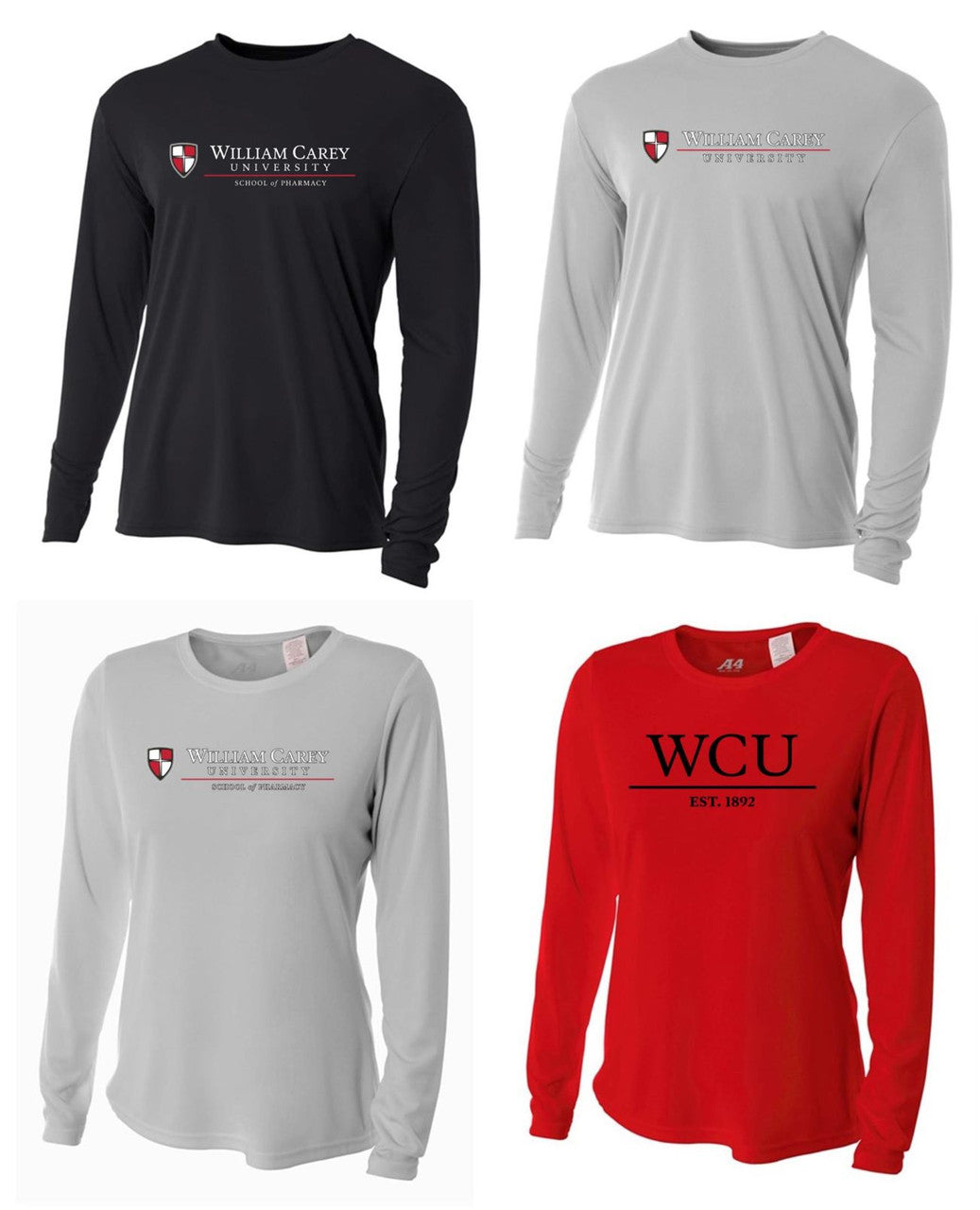 WCU School Of Pharmacy Women's Long-Sleeve Performance Shirt WCU Pharmacy   - Third Coast Soccer
