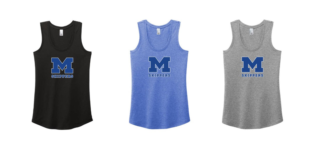 Mandeville HS "M" Women's Racerback Tank MHS Spiritwear - Third Coast Soccer