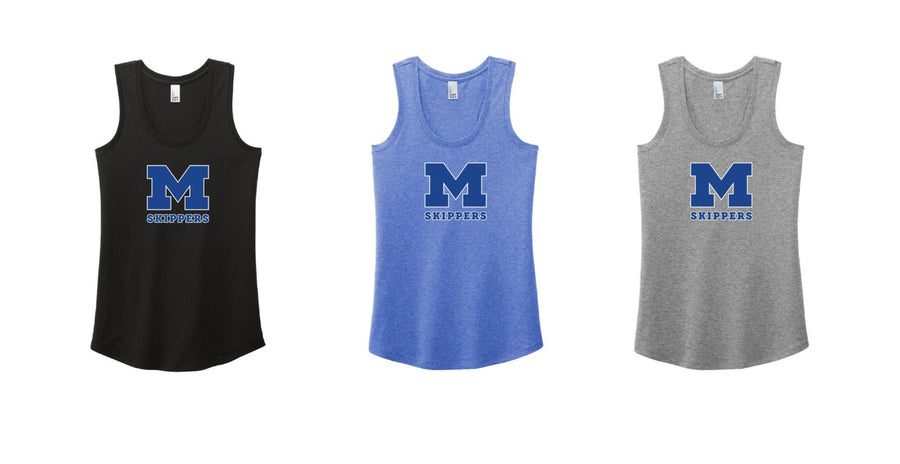 Mandeville HS "M" Women's Racerback Tank MHS Spiritwear - Third Coast Soccer