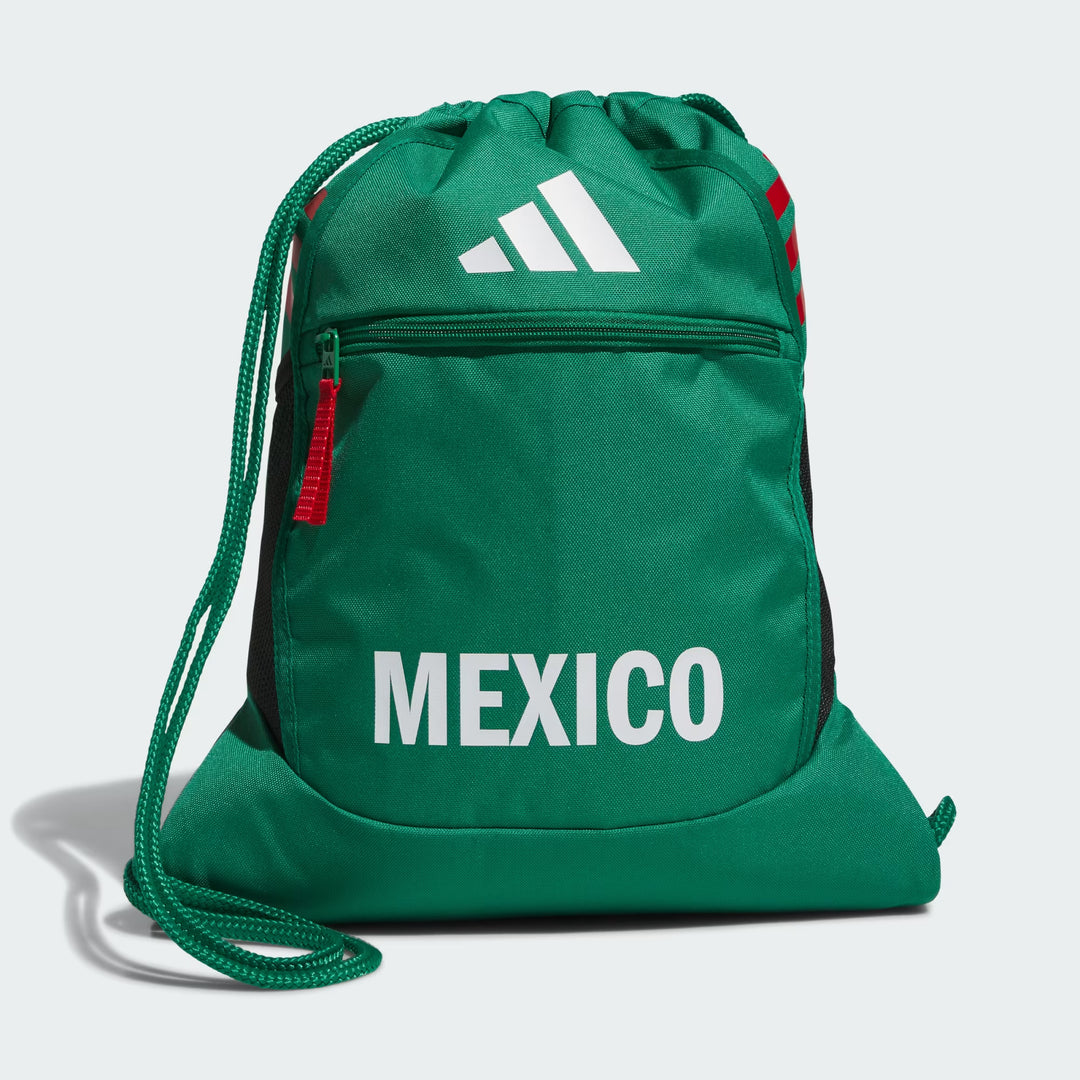 adidas Mexico Stadium Sackpack Bags Bold Green - Third Coast Soccer