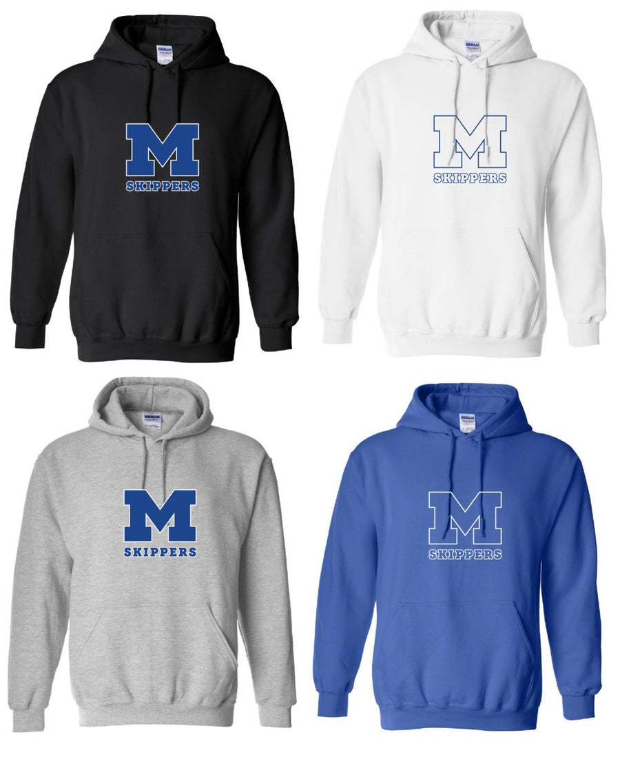 Mandeville HS "M" Hooded Sweatshirt MHS Spiritwear - Third Coast Soccer