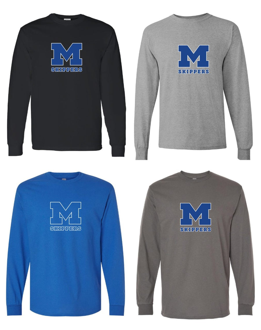 Mandeville HS "M" Long-Sleeve T-Shirt MHS Spiritwear - Third Coast Soccer