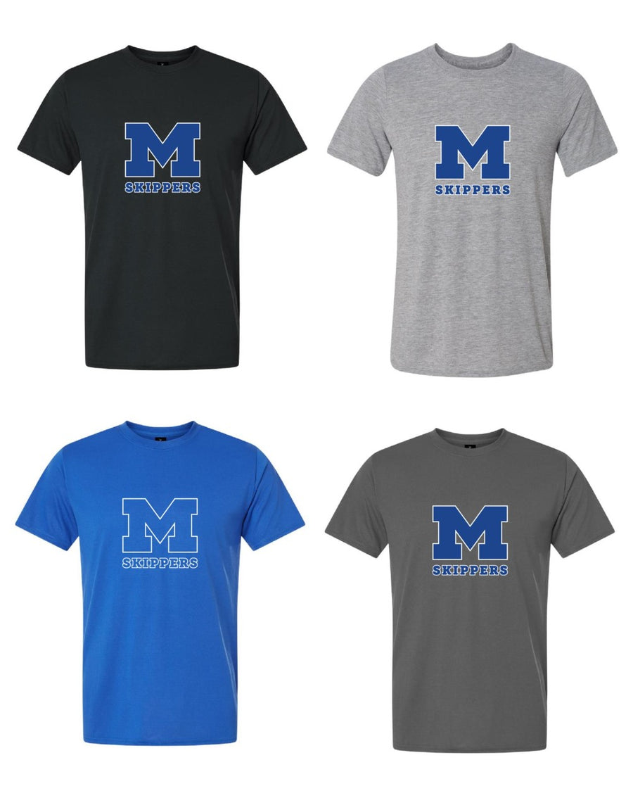 Mandeville HS "M" Short-Sleeve T-Shirt MHS Spiritwear - Third Coast Soccer