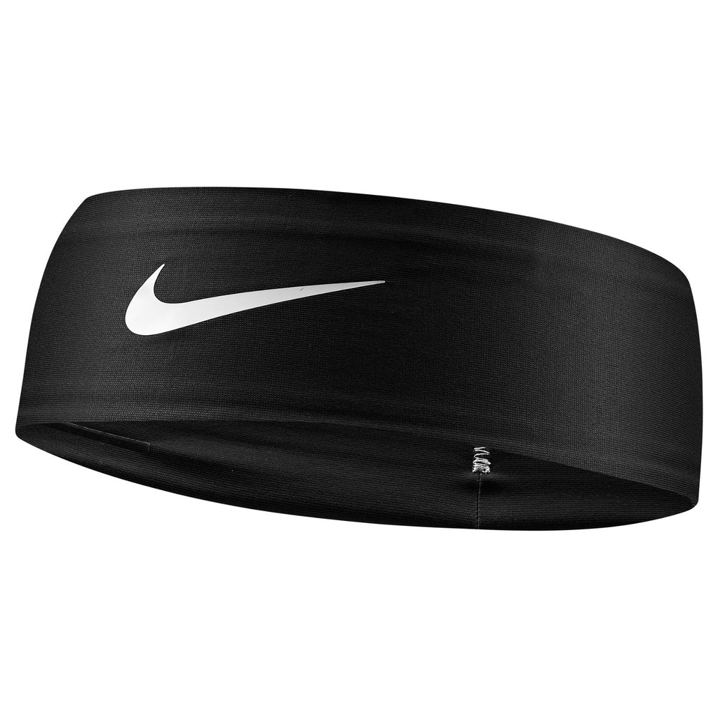 Nike DF Flex Classic Headband Player Accessories Black/White - Third Coast Soccer