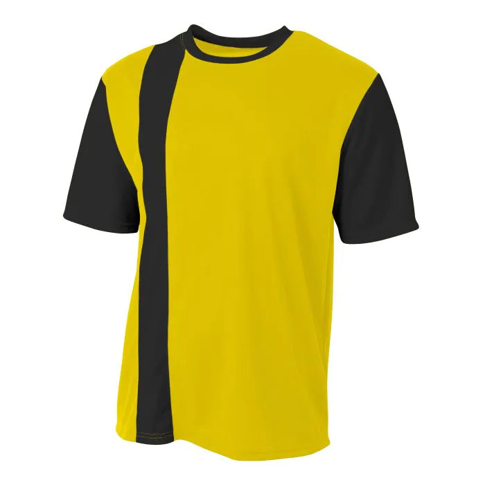 A4 Legend Soccer Jersey Jerseys Gold/Black Youth XSmall - Third Coast Soccer