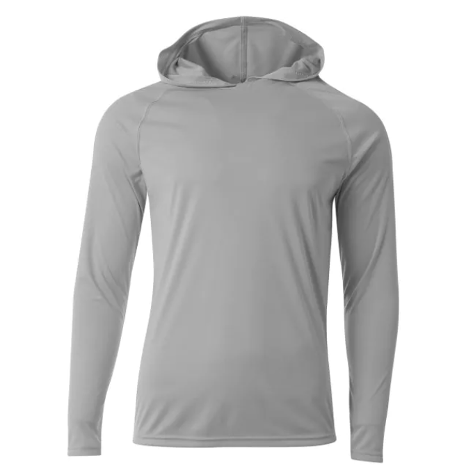 A4 Cooling Performance Long Sleeve Hooded Tee