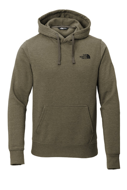 The North Face Chest Logo Pullover Hoodie Training Wear Taupe Green Heather Mens Small - Third Coast Soccer