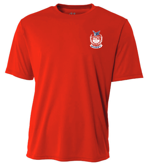 A4 John Ehret Short-Sleeve Shirt John Ehert HS Red Mens Small - Third Coast Soccer