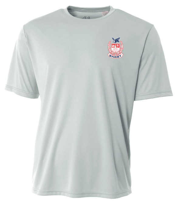 A4 John Ehret Short-Sleeve Shirt John Ehert HS Silver Mens Small - Third Coast Soccer