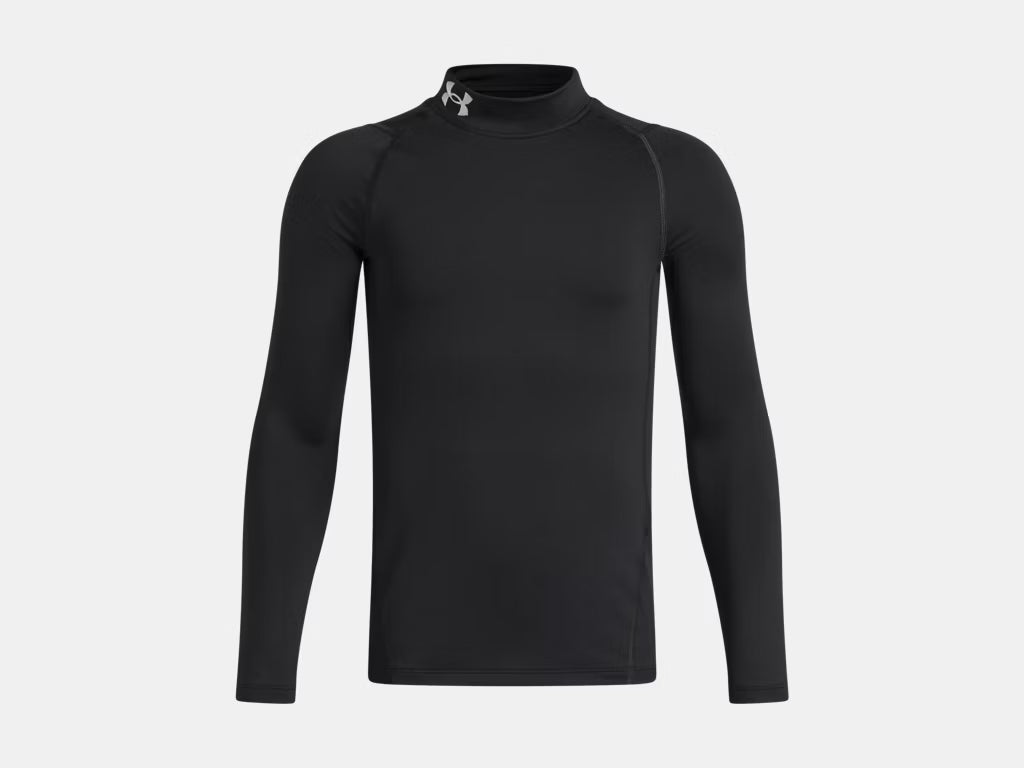 UA ColdGear® Boys' Mock Long Sleeve