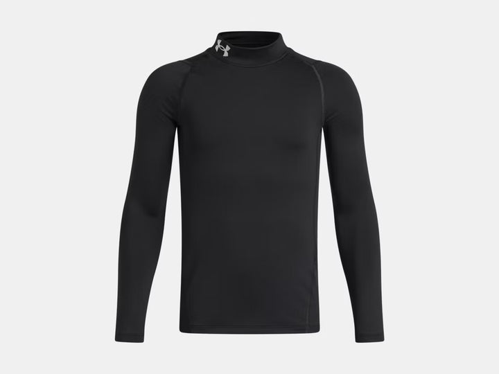 UA ColdGear® Boys' Mock Long Sleeve