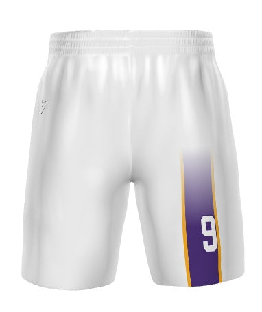 High 5 Purvis HS Men's Game Short - White Purvis High School - Third Coast Soccer