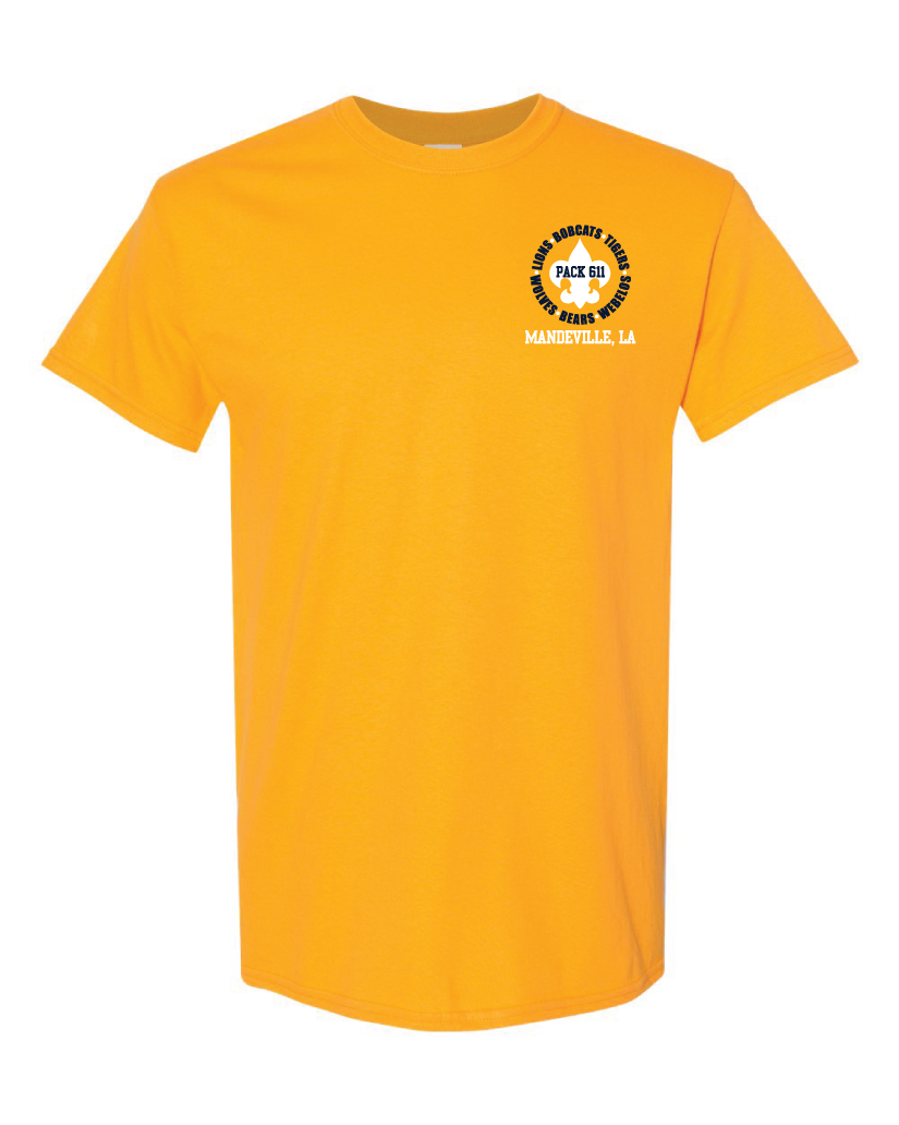 Pack 611 Short Sleeve T-Shirt Pack 611 - Third Coast Soccer