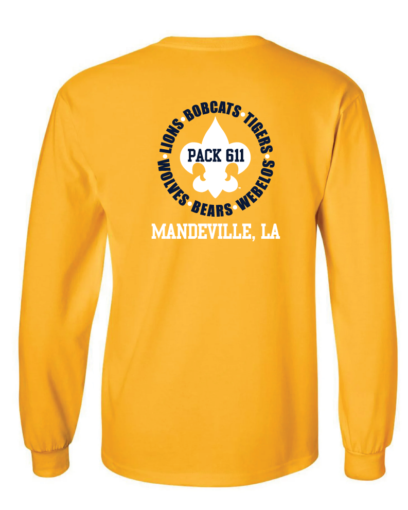 Pack 611 Long Sleeve T-Shirt Pack 611 - Third Coast Soccer