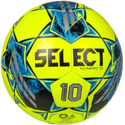 Select Numero 10 NFHS V22 Ball - Yellow/Blue Balls   - Third Coast Soccer