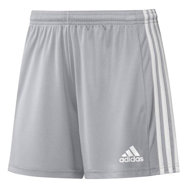 adidas Women's Squadra 21 Short - Light Grey/White Shorts   - Third Coast Soccer