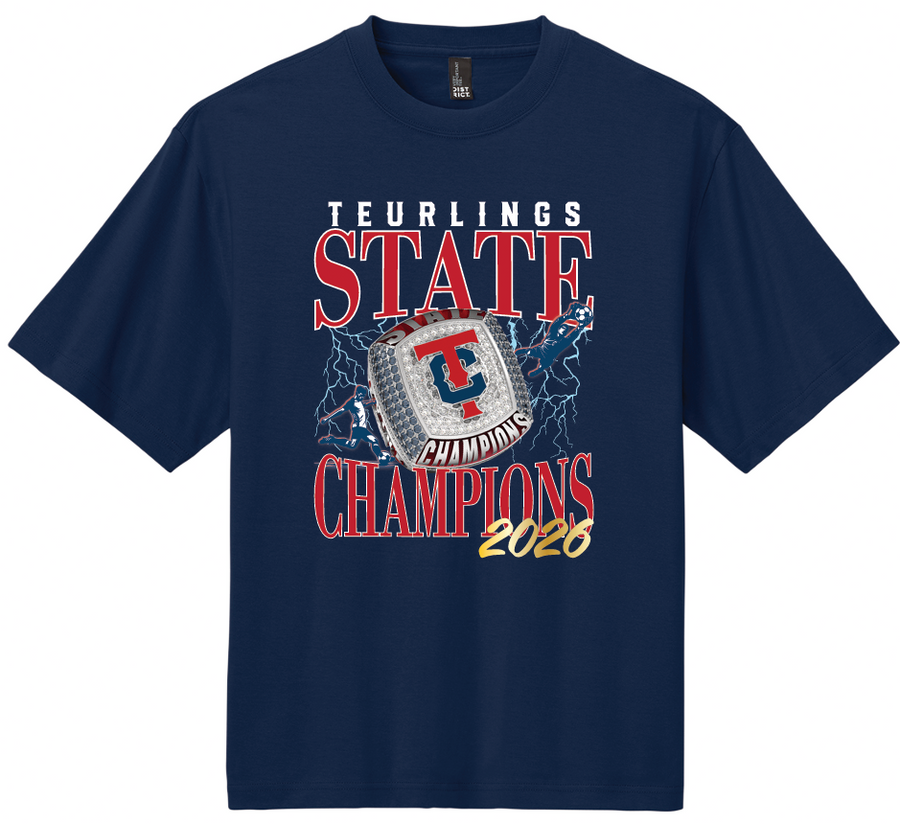 Teurlings State Champions Player Shirt 2026 TCHS 26 - Third Coast Soccer