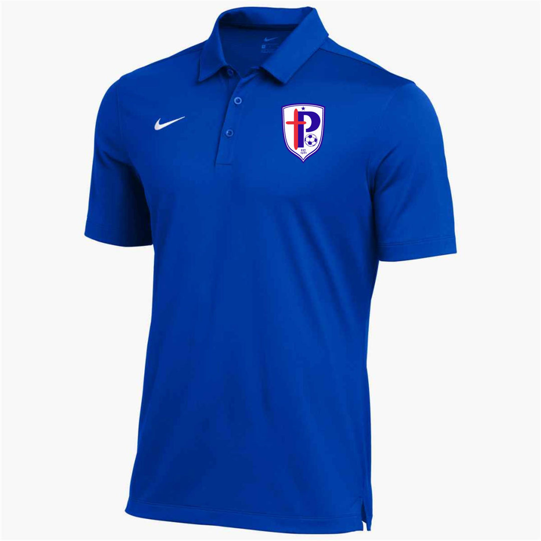 Nike PBS Soccer Franchise Polo Parkview Baptist School Blue Mens Small - Third Coast Soccer