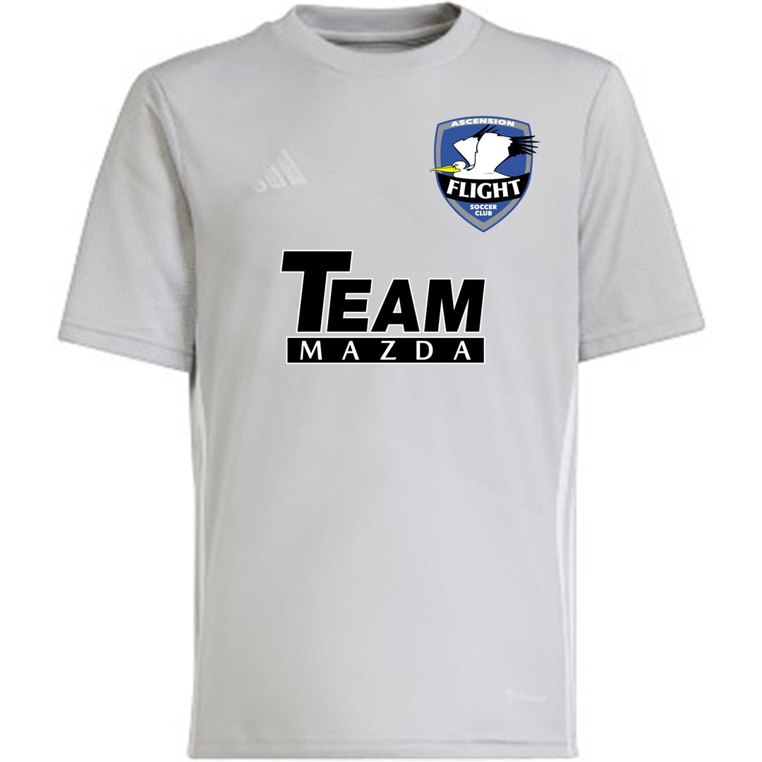 adidas AFSC Recreational Youth Tabela 23 Jersey - Grey Ascension Flight Rec & Academy   - Third Coast Soccer