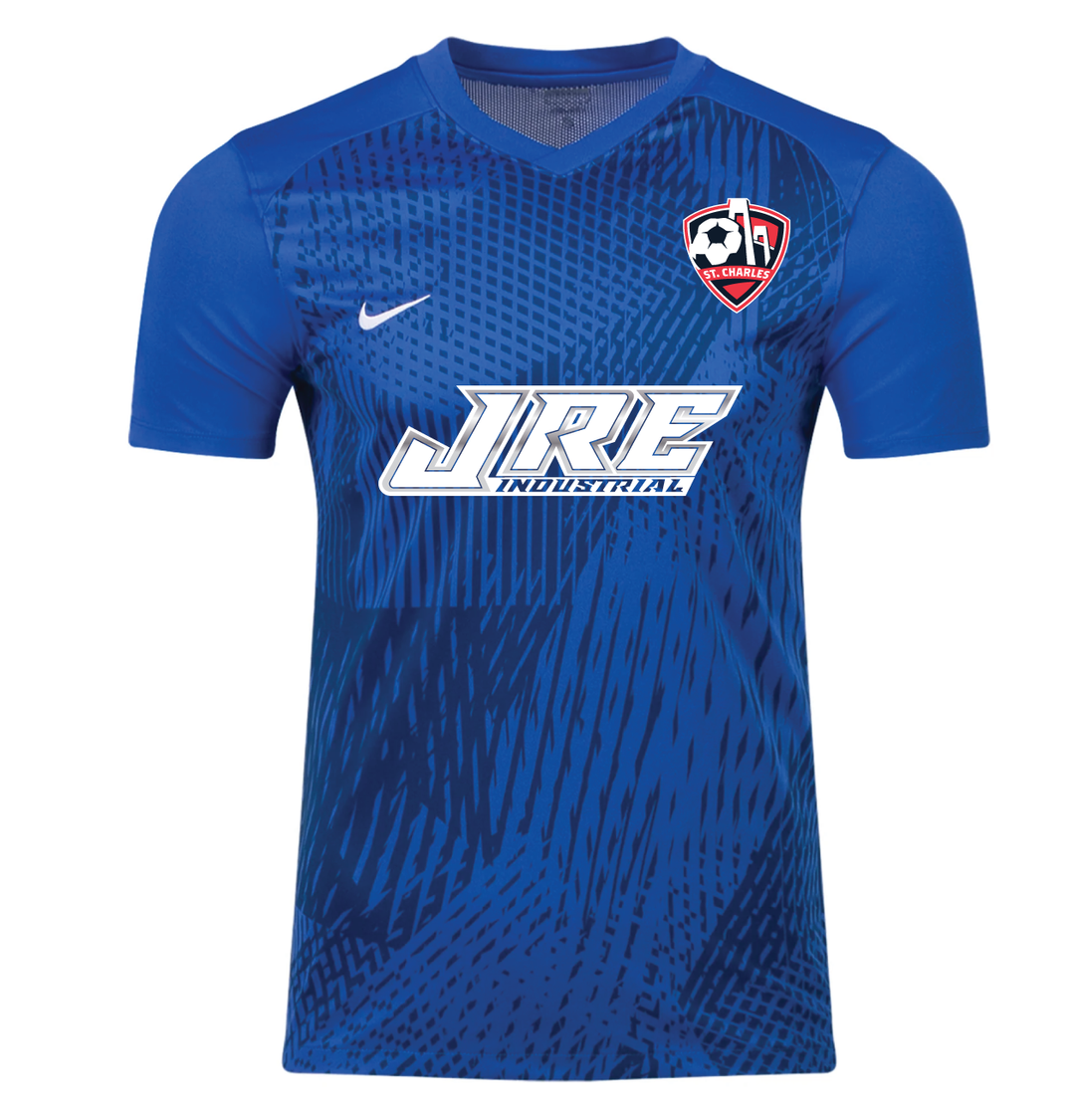 Nike St. Charles Soccer Men's Precision VI Jersey - Royal St. Charles Soccer 2024-2026 - Third Coast Soccer