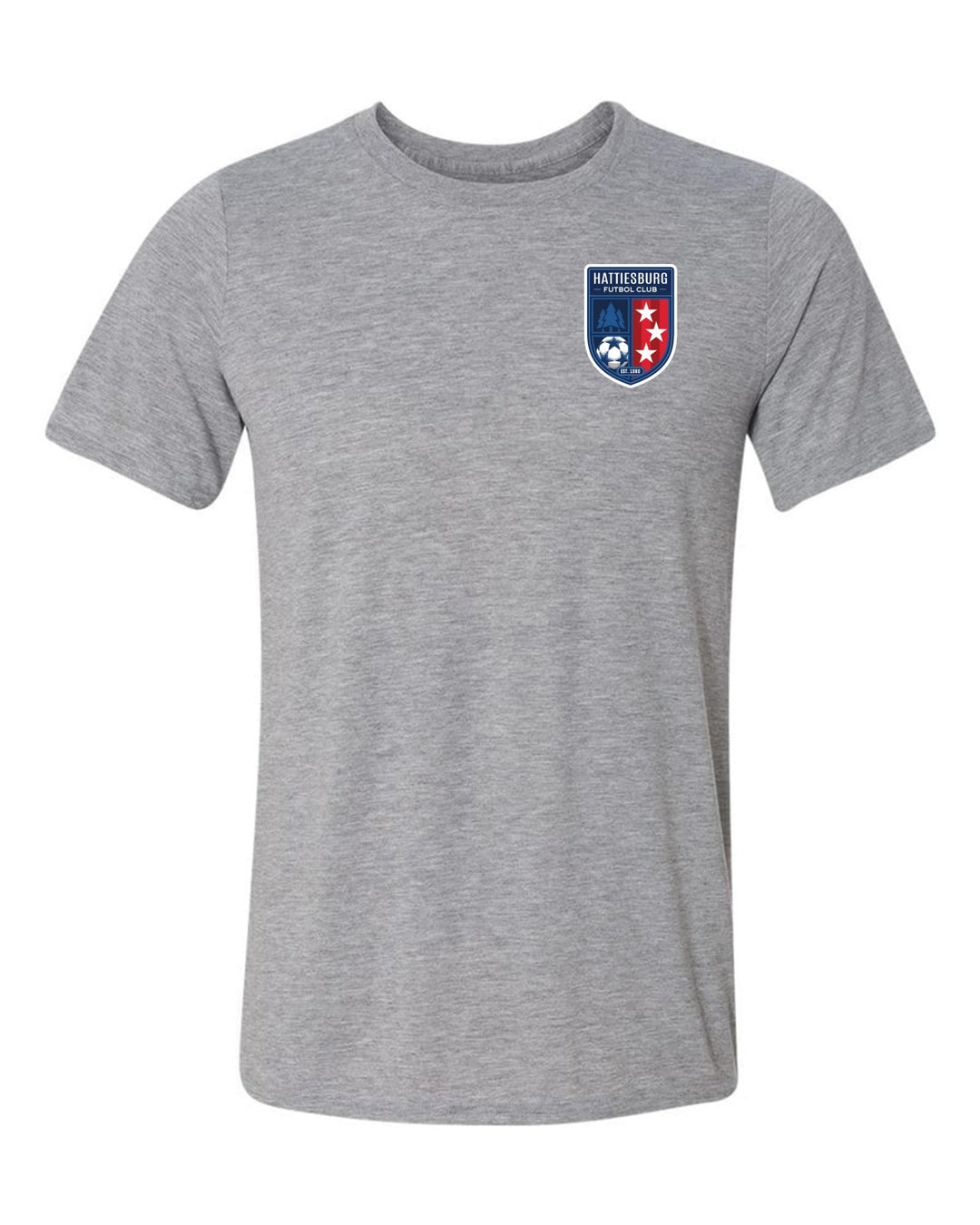 HFC Short-Sleeve Performance T-Shirt HFC Spirtwear Sport Grey Mens Small - Third Coast Soccer
