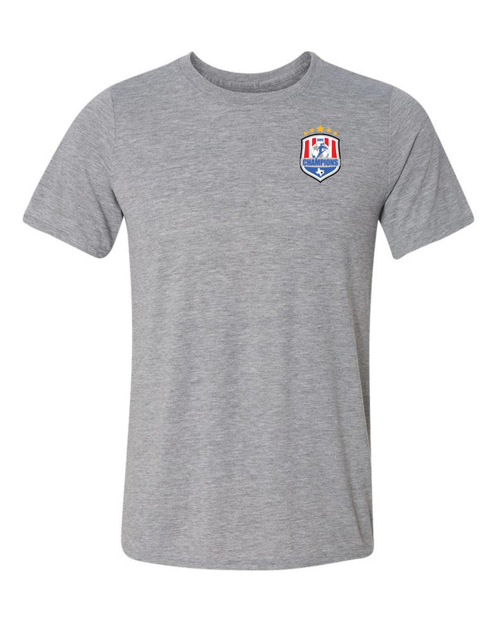 BVFC Girls Short-Sleeve Shirt BVFC Sport Grey Youth Small - Third Coast Soccer