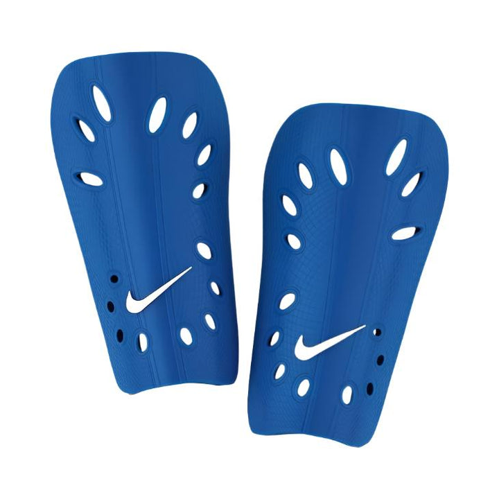 Nike J Guard Adult Shinguards Blue/White XSmall - Third Coast Soccer