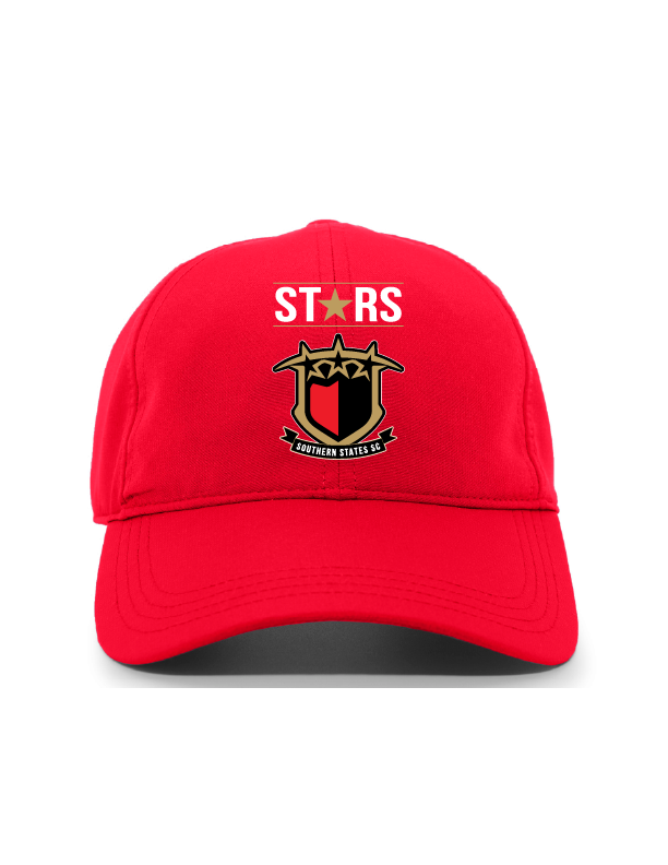 SSS Adjustable Cap Southern States Spiritwear Full Color Patch Red - Third Coast Soccer