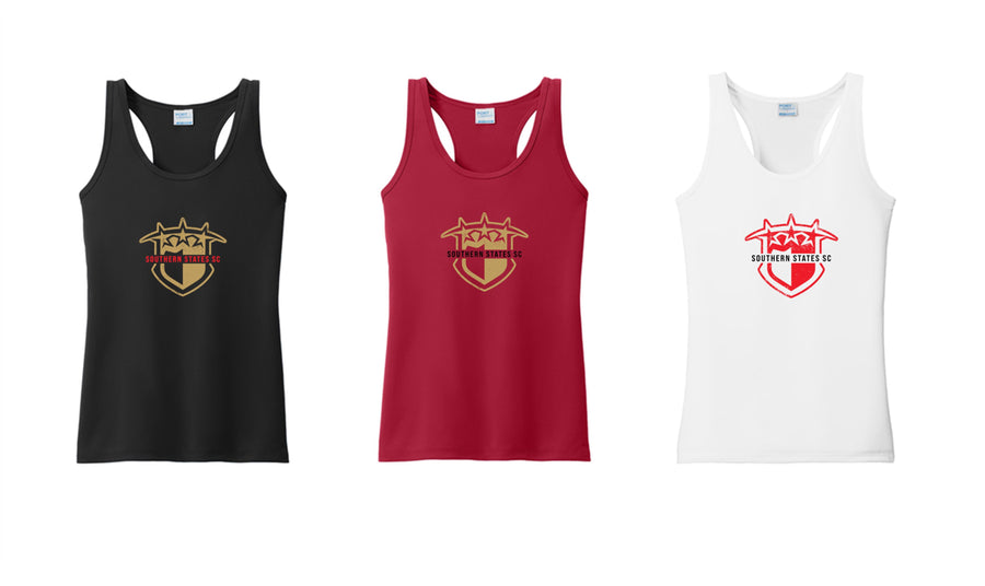 SSS Ladies Distressed Tank Southern States Spiritwear - Third Coast Soccer
