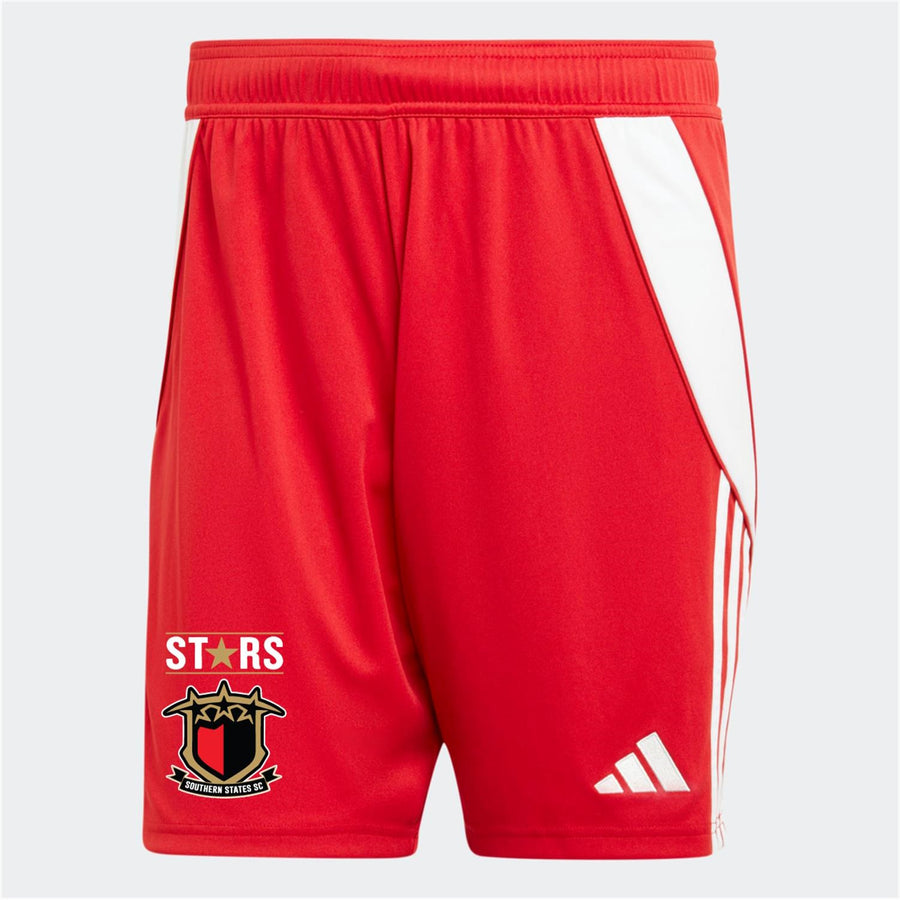 adidas Southern States Men's Tiro 24 Short - Red/White Southern States 2024-2026   - Third Coast Soccer