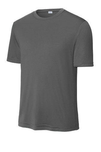 Sport-Tek Short-Sleeve Competitor Tee T-Shirts Iron Grey Mens Small - Third Coast Soccer